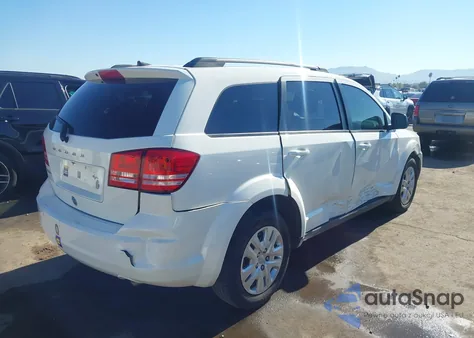 2018 Dodge Journey Se from USA, damaged, VIN 3C4PDCAB4JT443230